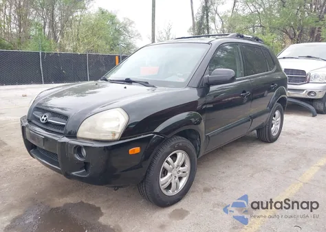 2007 Hyundai Tucson Limited/Se from USA, damaged, VIN KM8JN12D07U606909